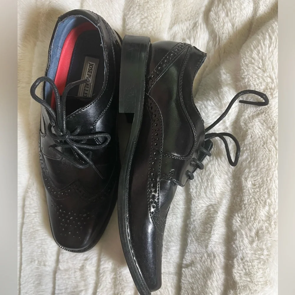 Joseph Allen Boys 3 Black Dress School Uniform Event Party Wedding Shoes Classic